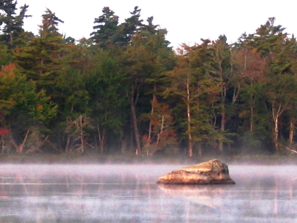 Frozen Ocean Lake