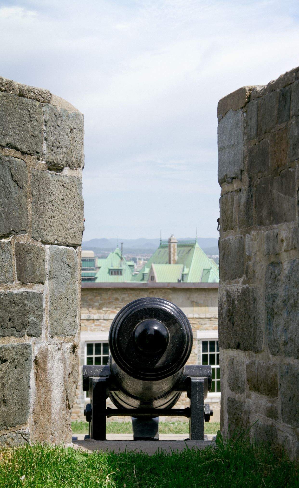 Ramparts at Fortifications of Québec
