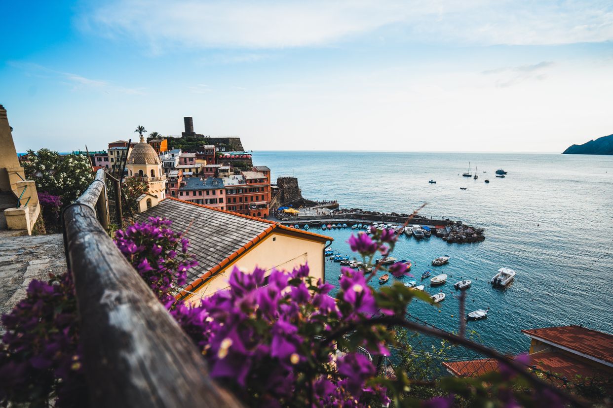 View over Vernazza