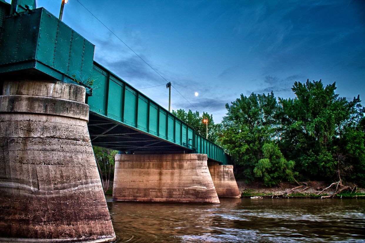The Forks Rail Bridge