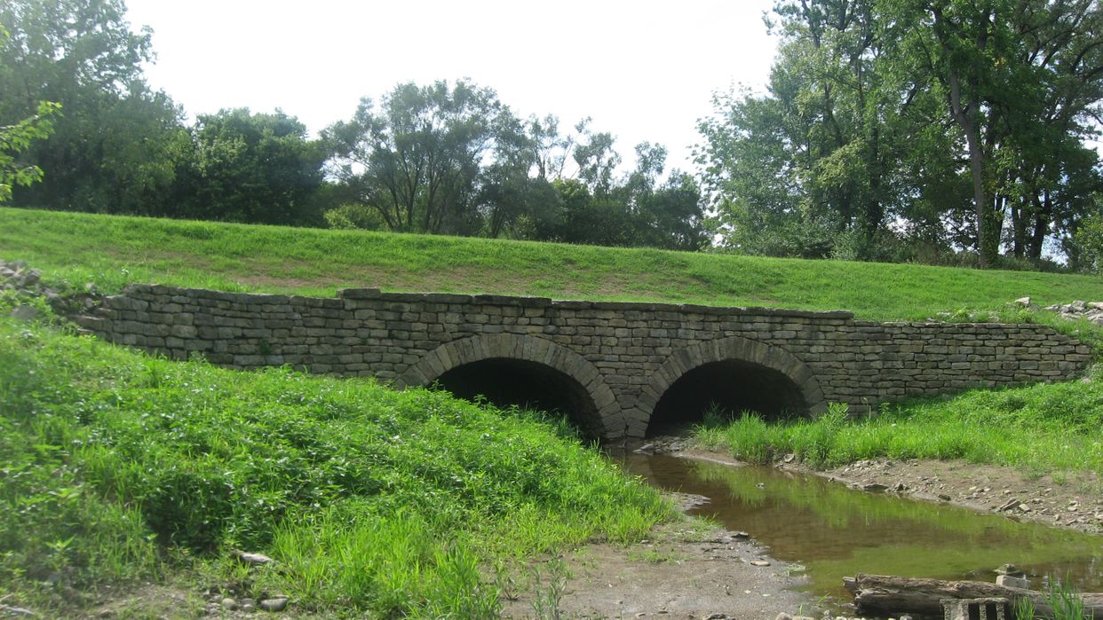 Twin Arch Stone Culvert,