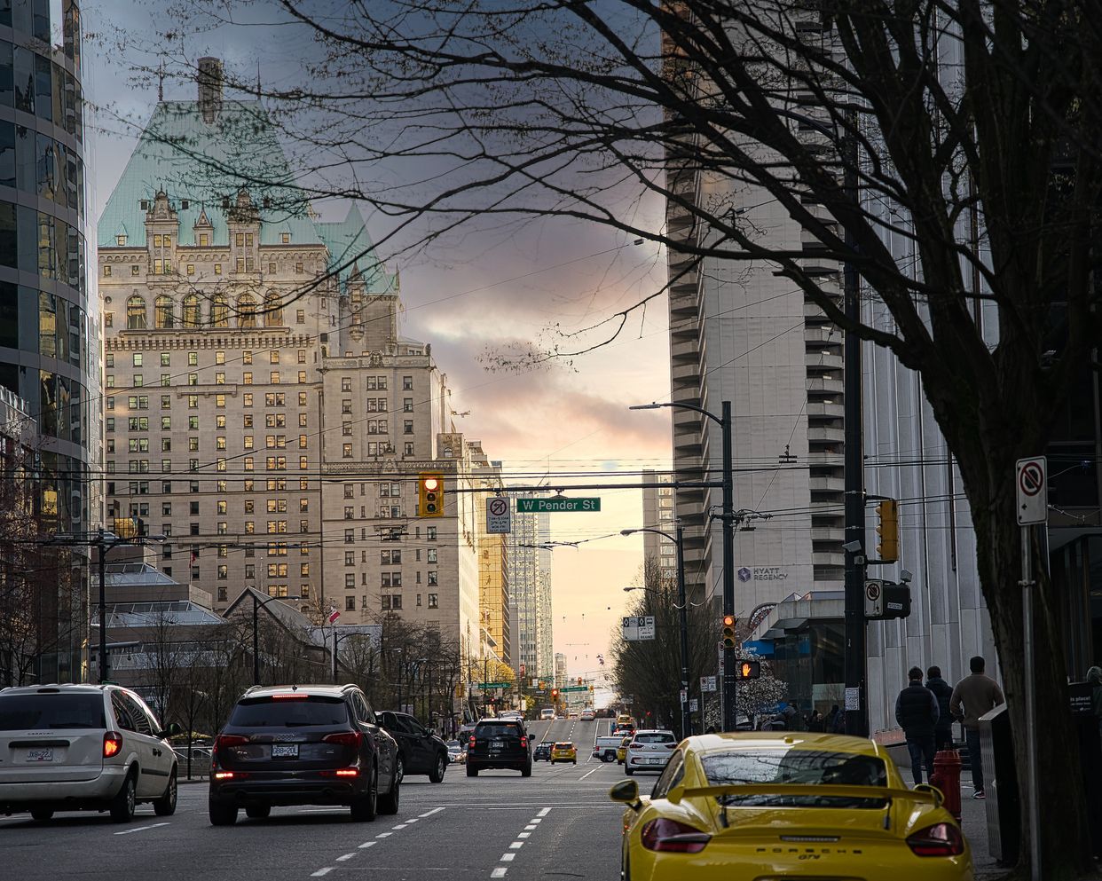 Burrard St View