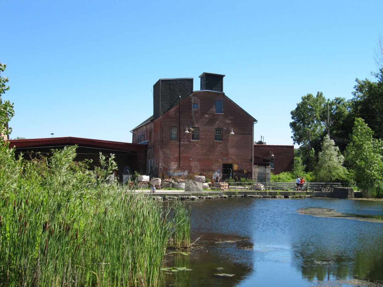 View of Brick Works Wetlands