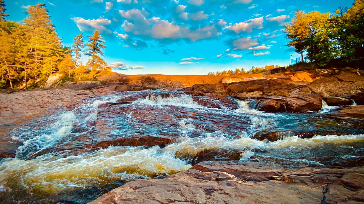 Ager’s Falls on Moose River