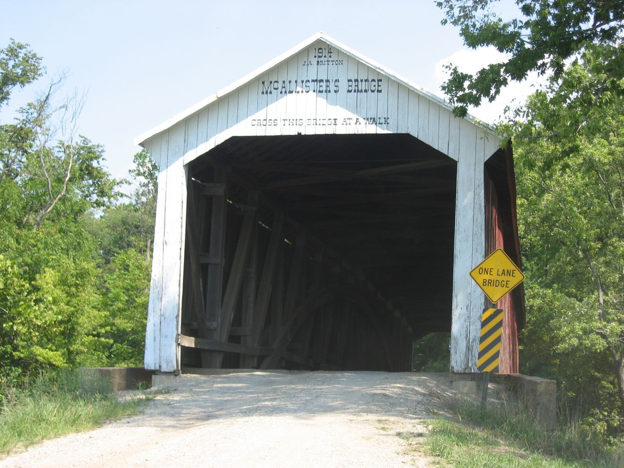  McAllister Covered Bridge