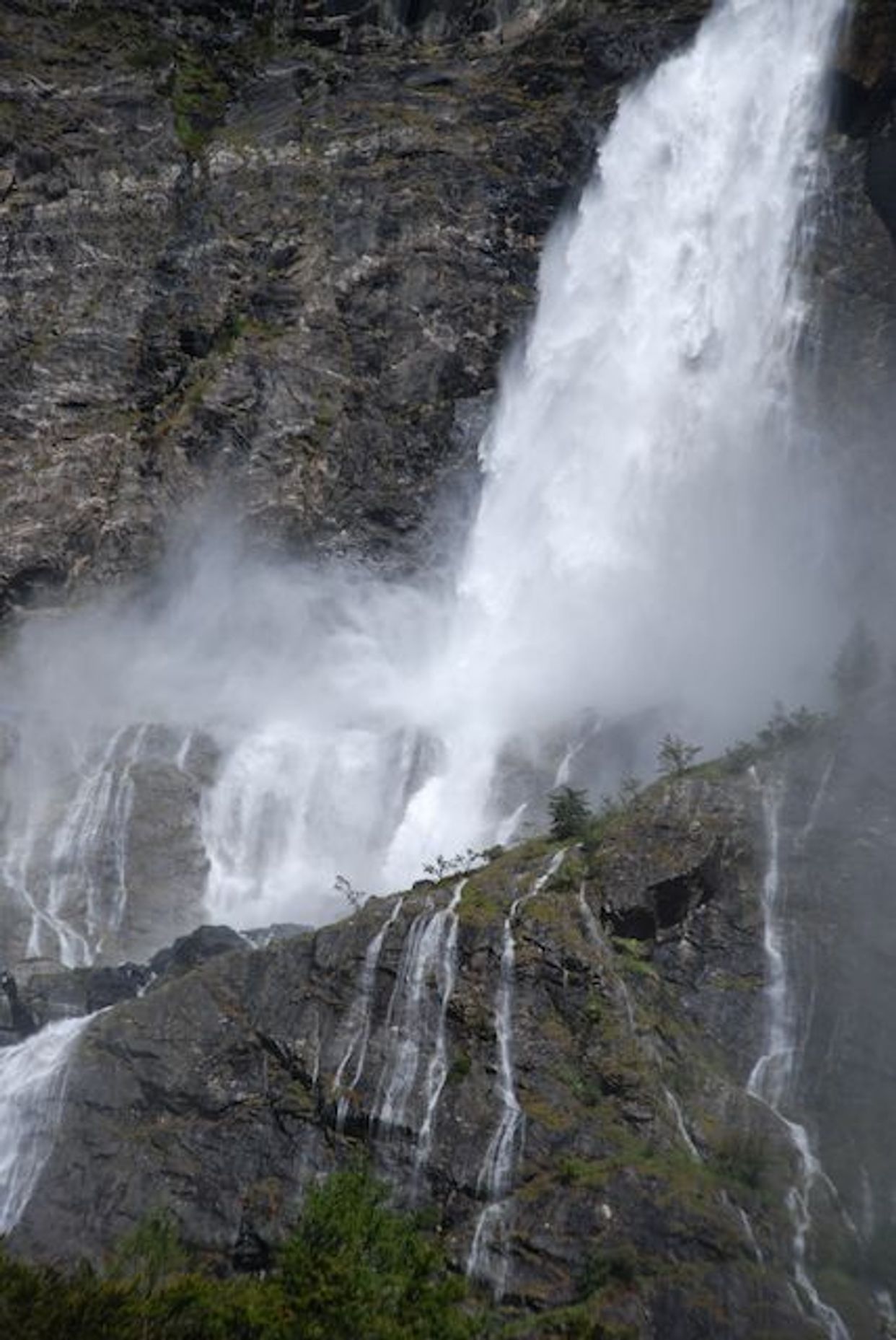 View of Cascate del Serio