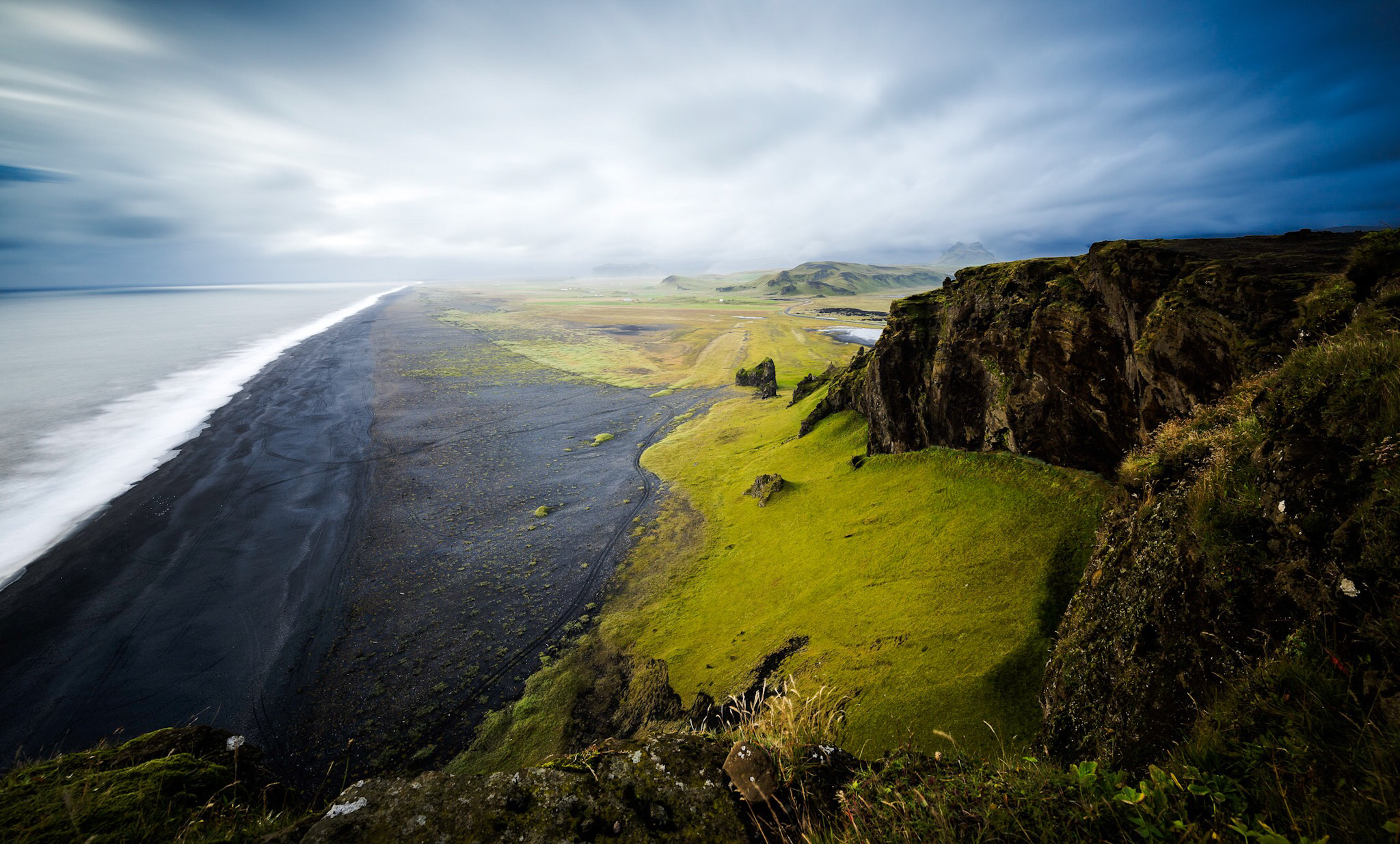 Dyrhólavegur Cliffs — Photo by Darren Fast