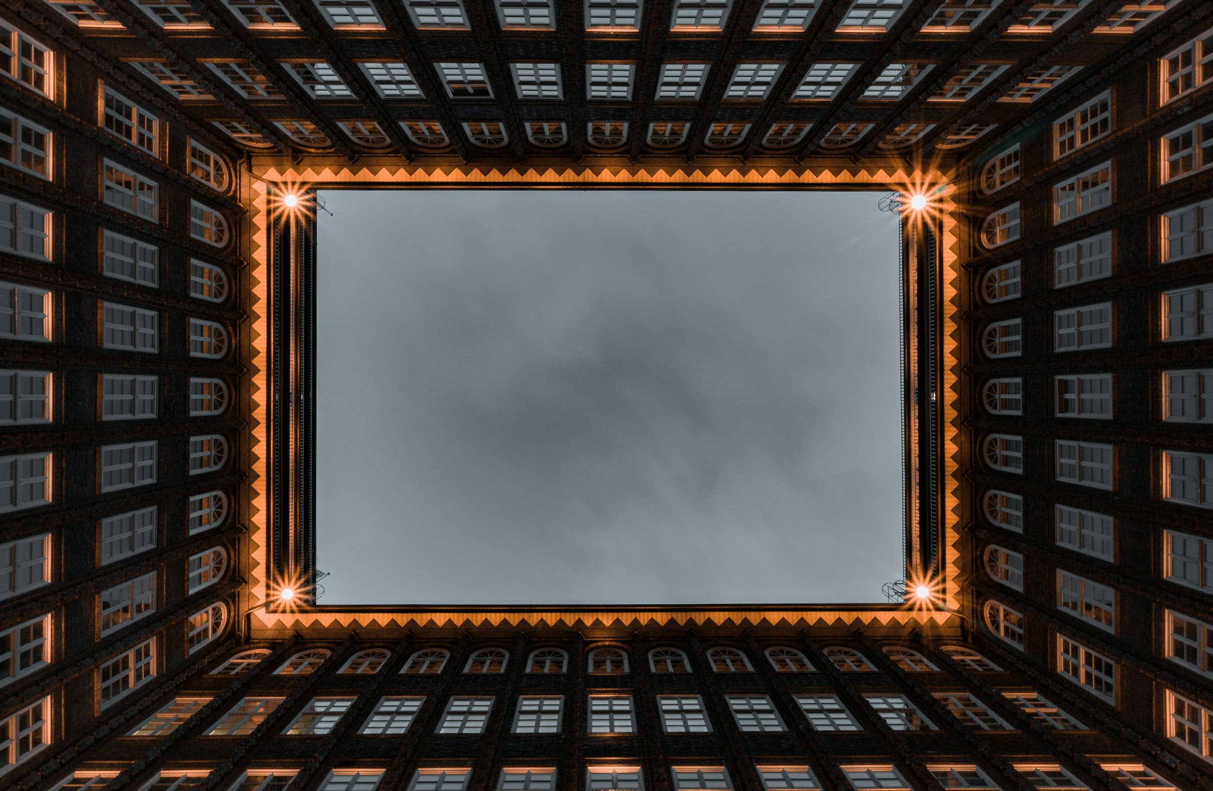 Chilehaus Courtyard