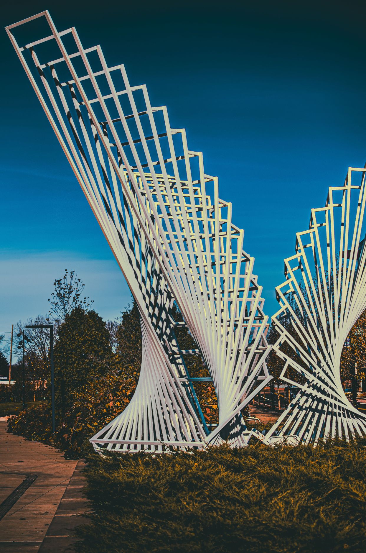 Abstract Sculpture at Promenade Park