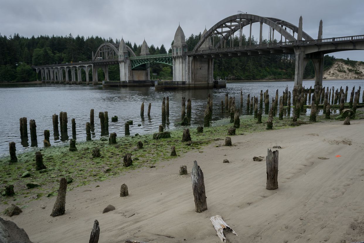 Siuslaw River Ferry Landing Remnants