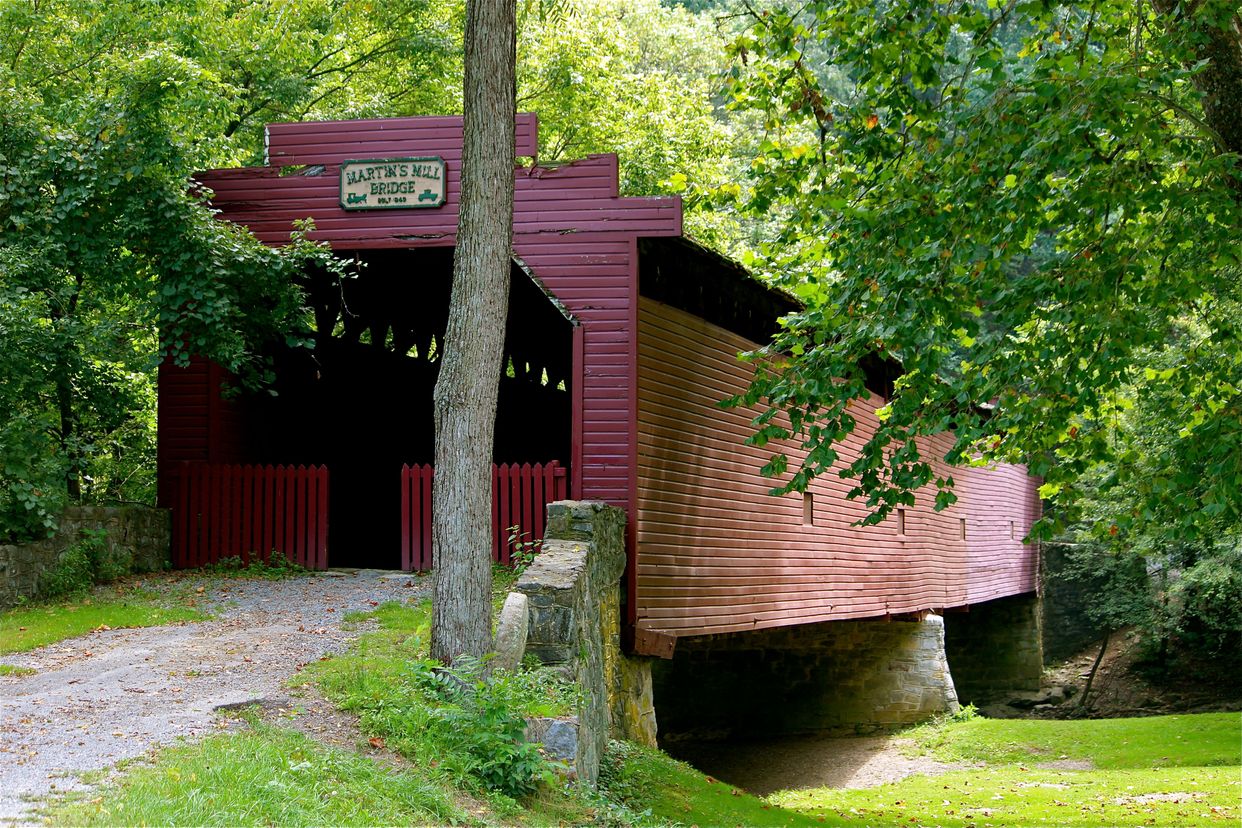 Martin's Mill Covered Bridge 