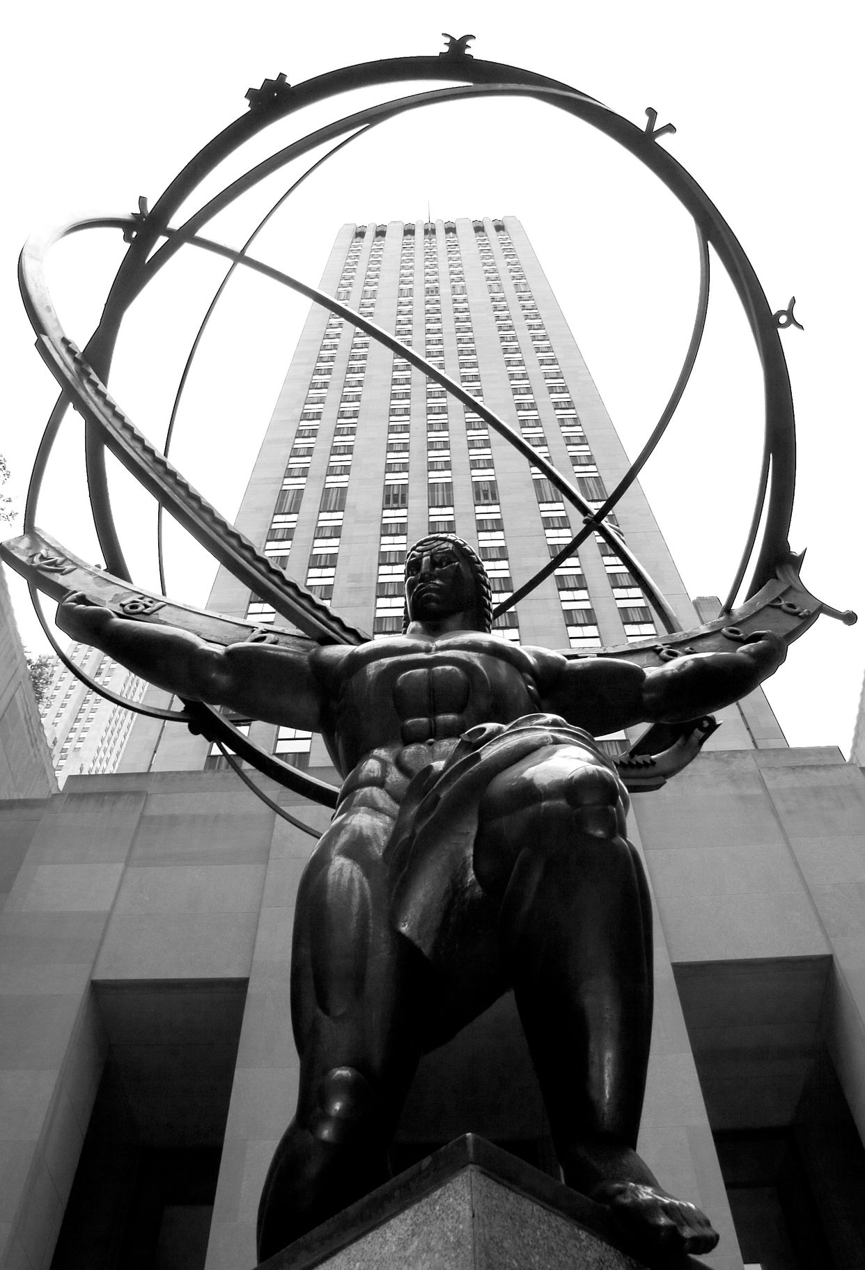 Atlas Statue