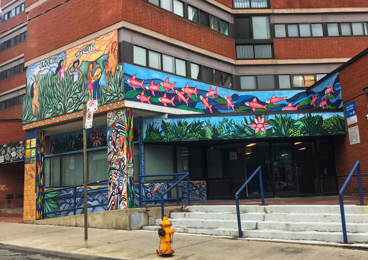 Colourful Entrance