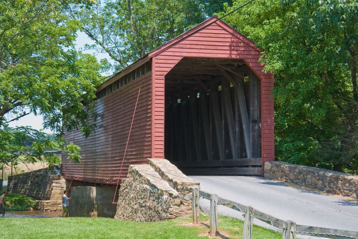  Loys Station Covered Bridge 