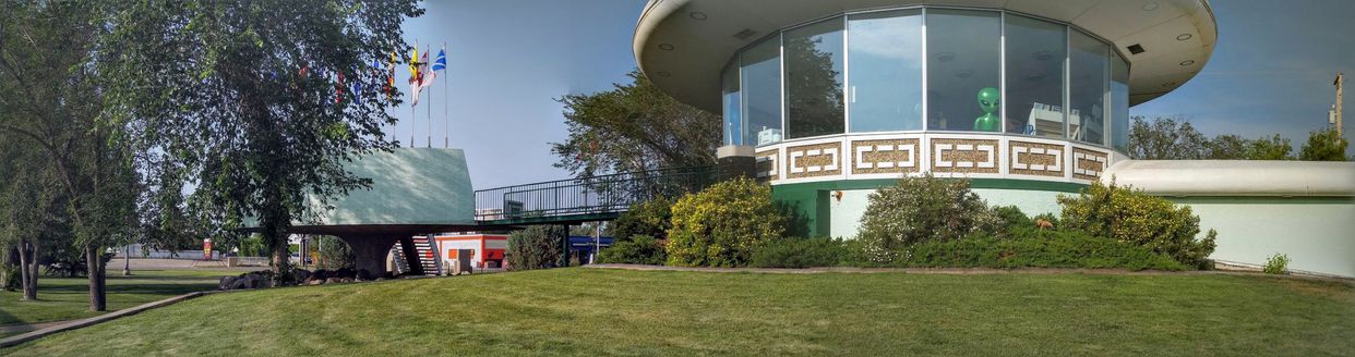 World's First UFO Landing Pad