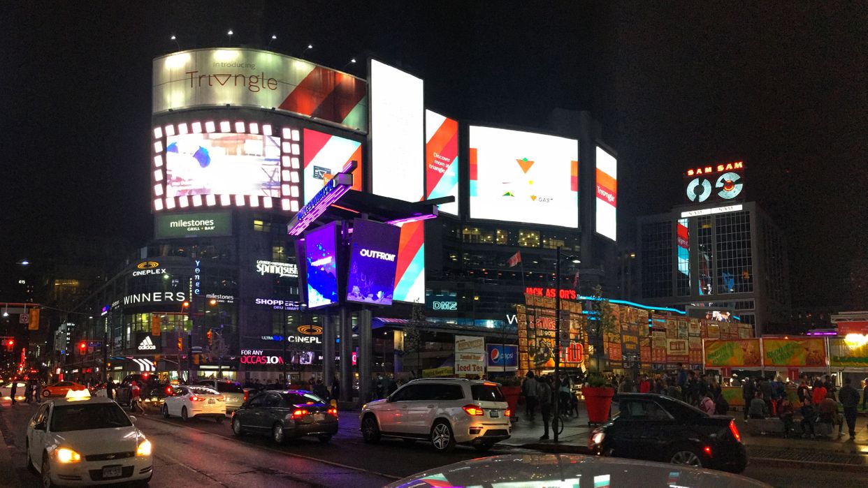 Yonge-Dundas Square - Photo by Shawn M. Kent