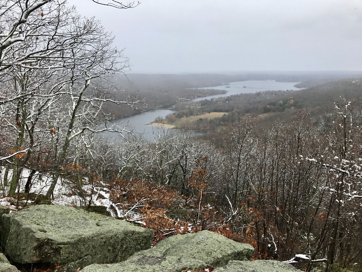 Pootatuck State Forest Blue Trail Outlook