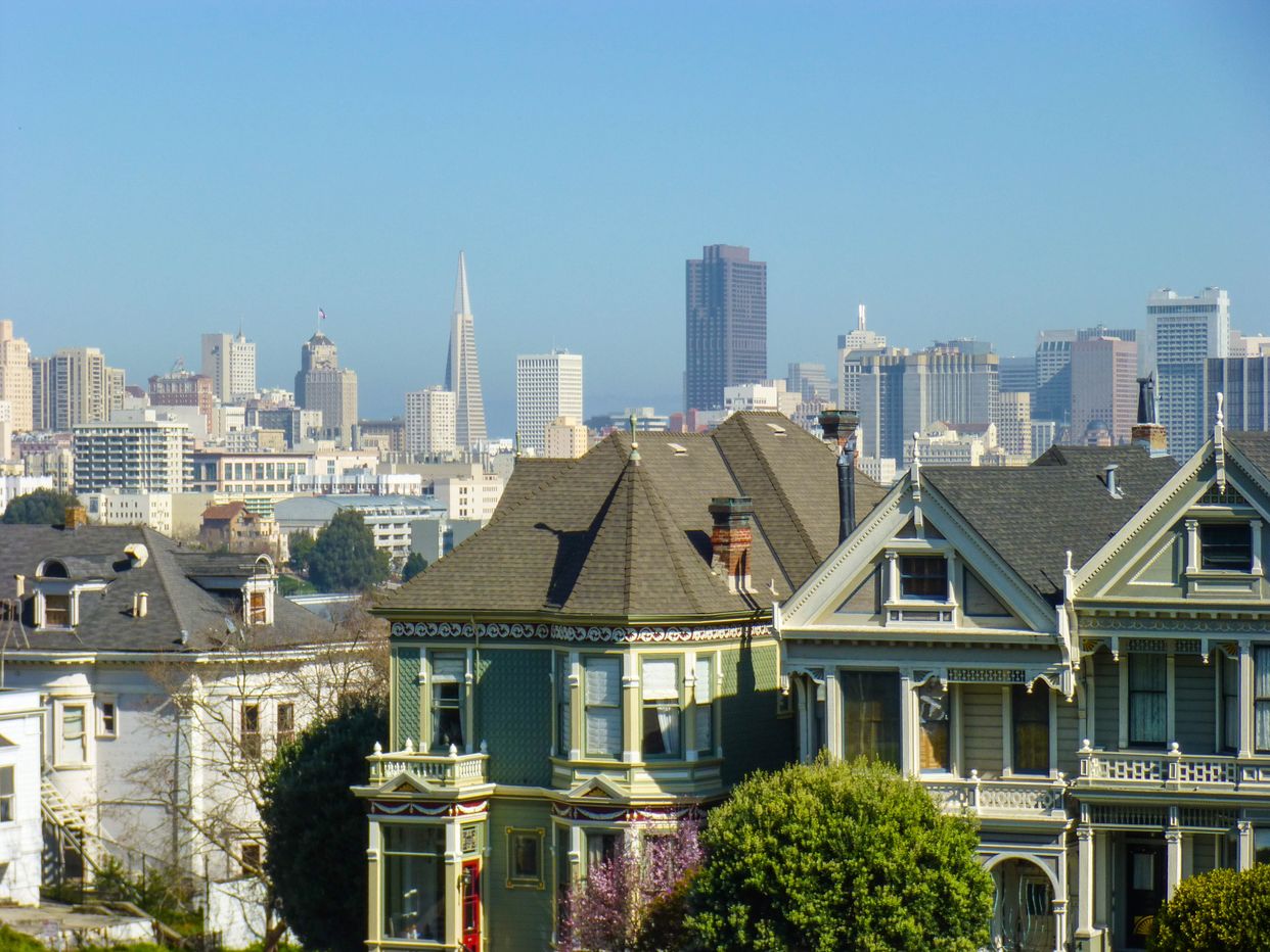 Alamo Square View 