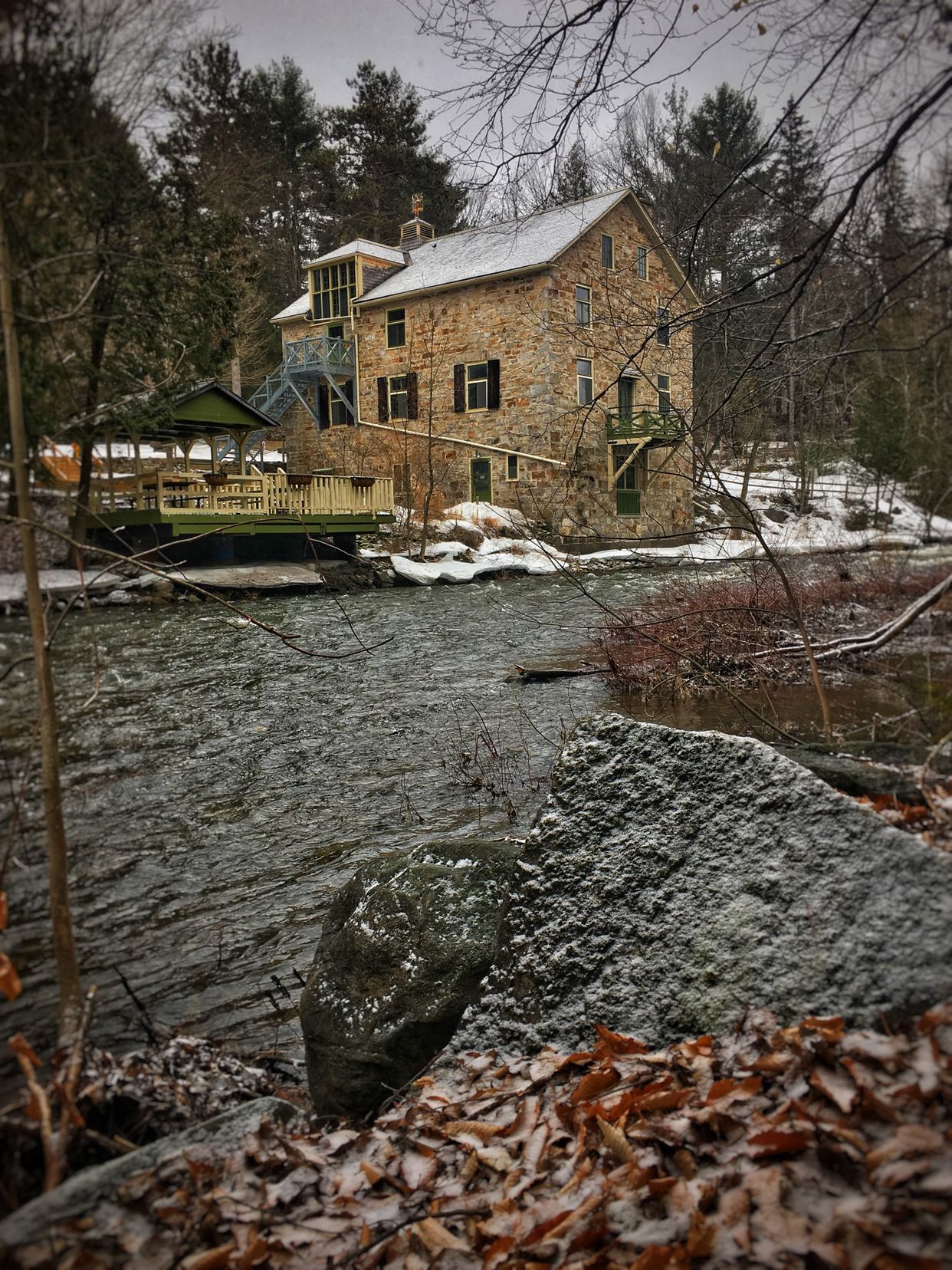 Riverfront View of Kintail Mill