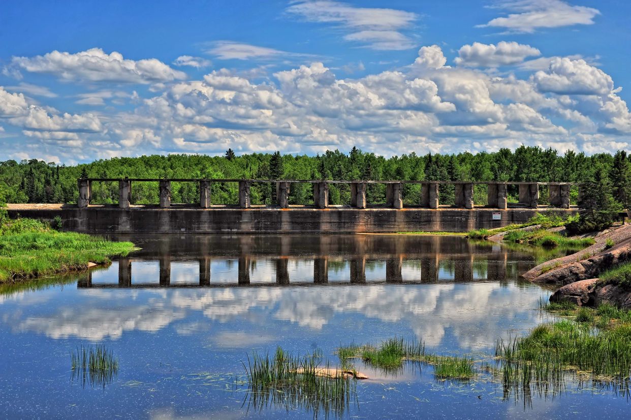 Old Pinawa Dam