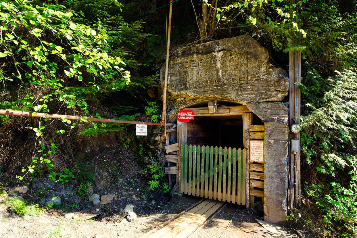 Britannia Mine Entrance