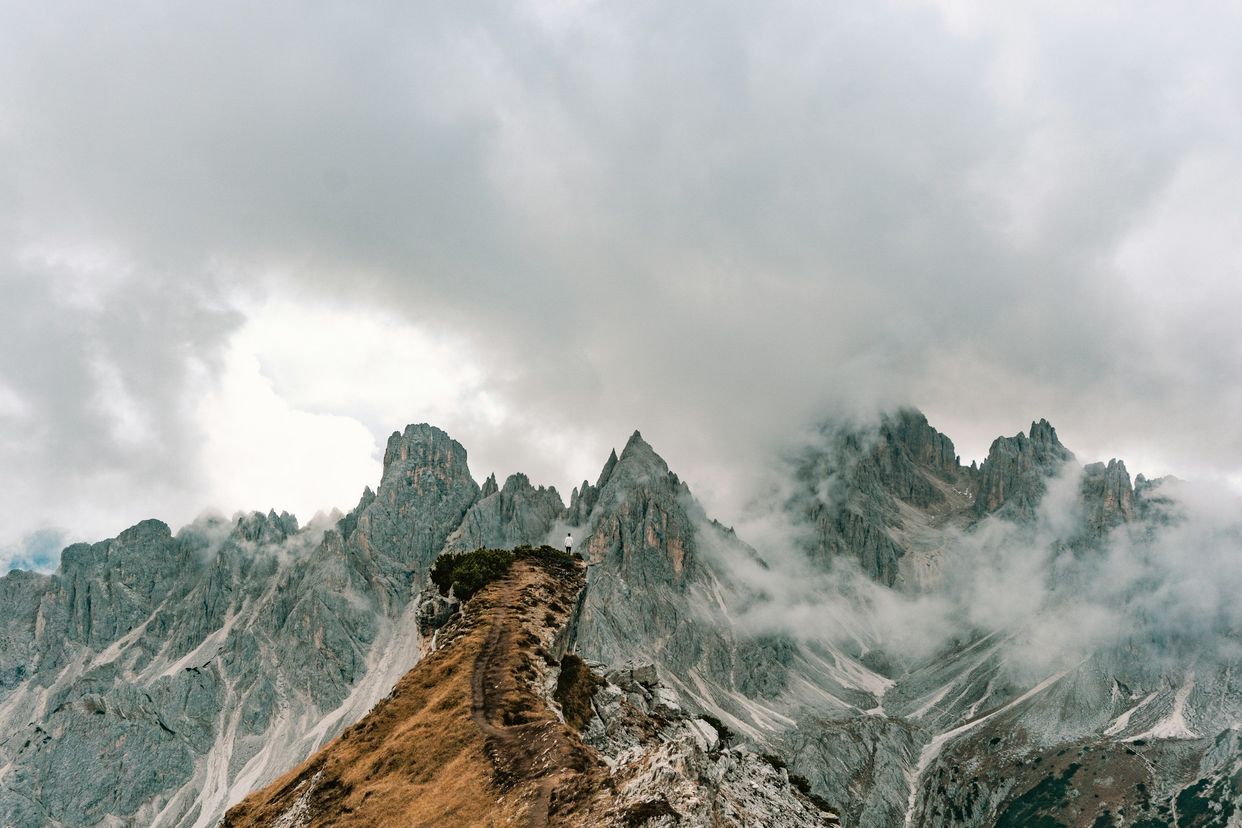 Cadini di Misurina Near Rifugio Fratelli Fonda Savio