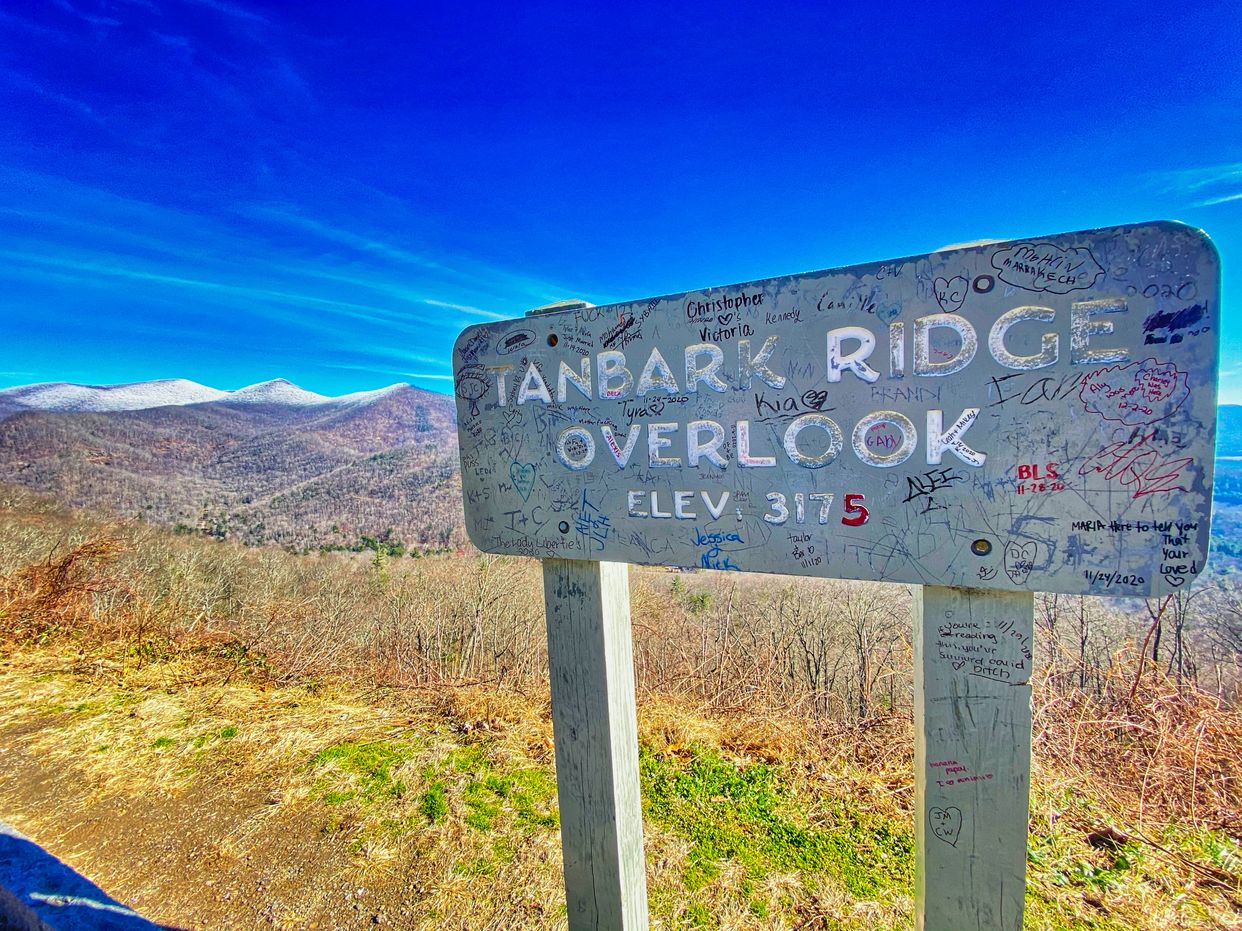 Tanbark Ridge Overlook