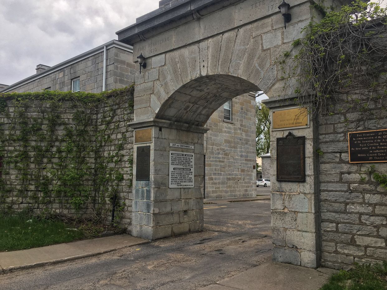 Entrance to Fort Frontenac