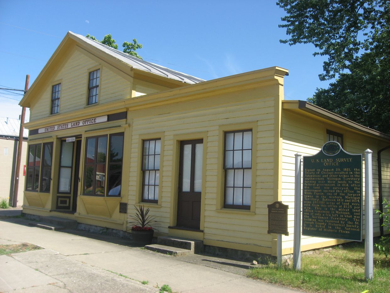 White Pigeon Land Office