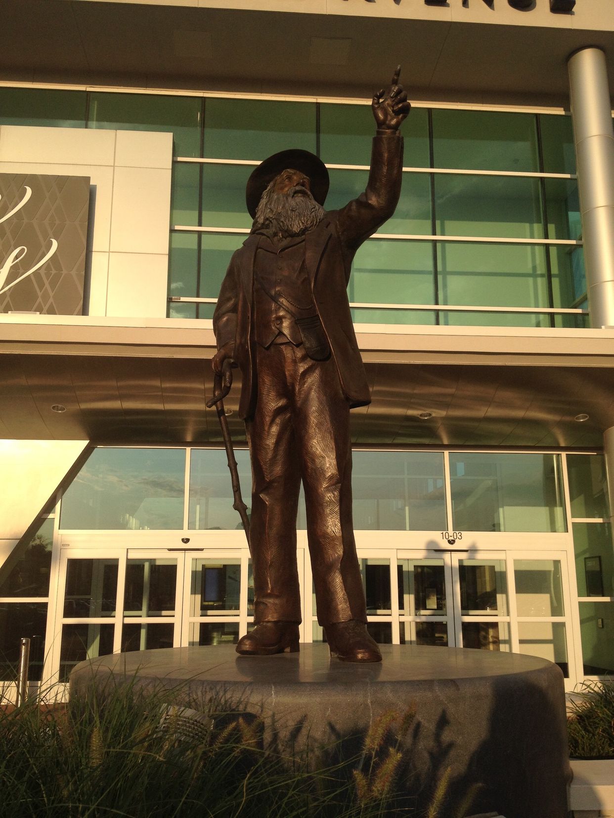 Walt Whitman Statue