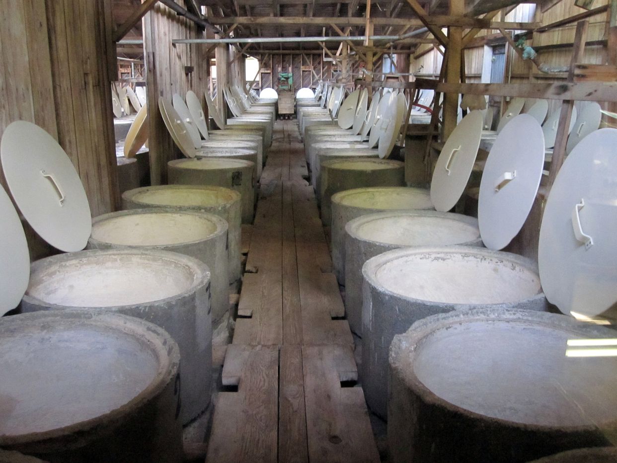 Graber Olive House  Vat Room