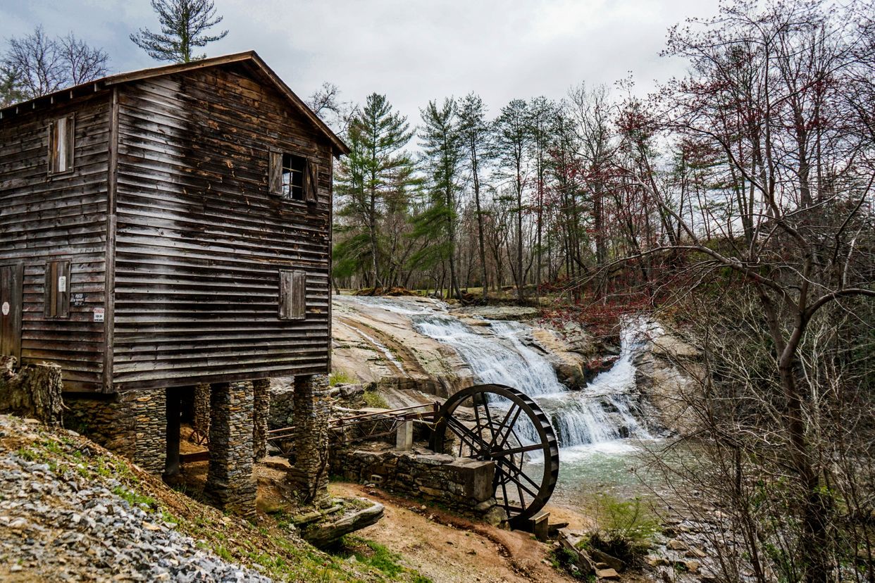 Meytre Grist Mill at McGalliard Falls