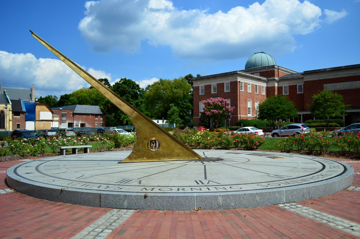  Morehead Planetarium Sundial