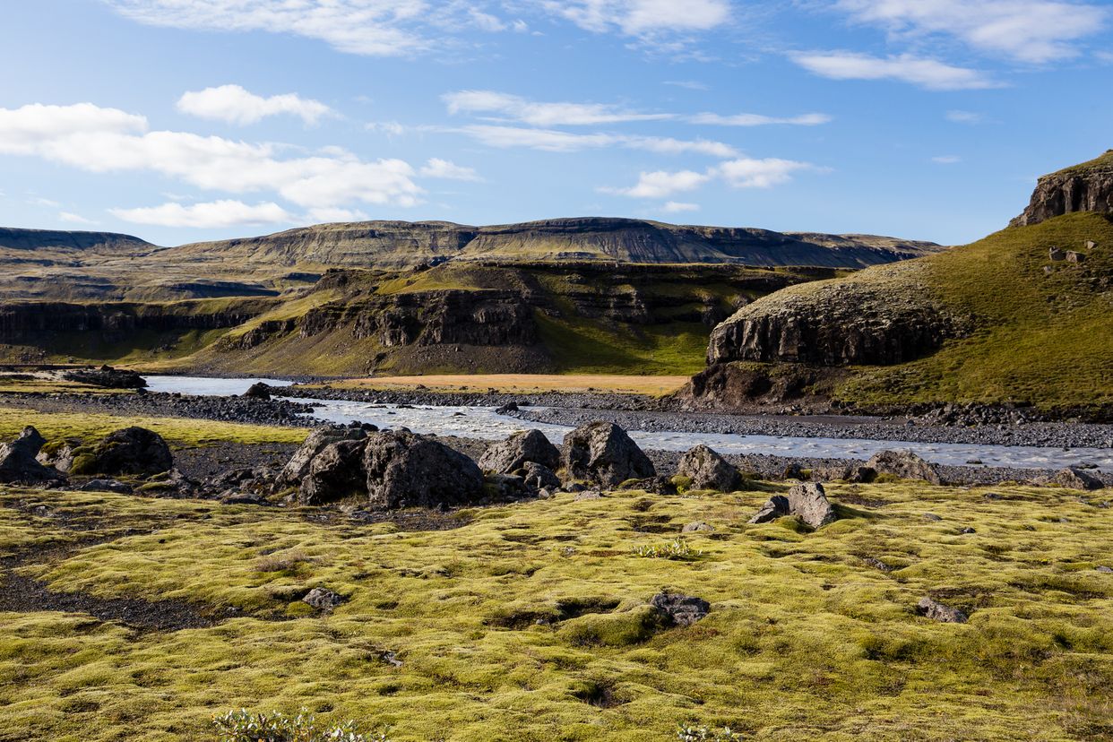 Volcanic Riverbed