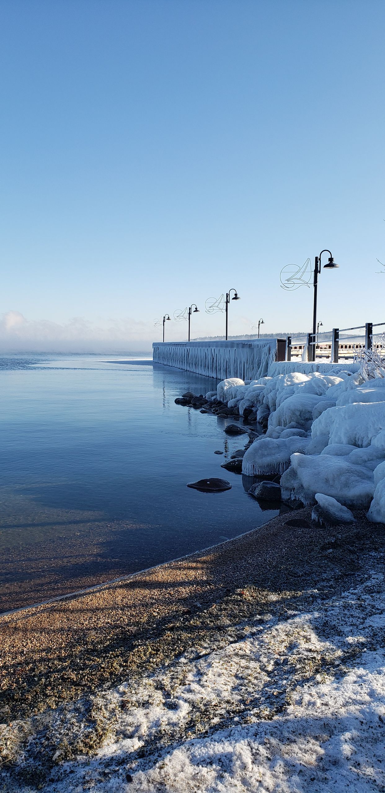 Cold Lake Breakwater - Photo by Lebears