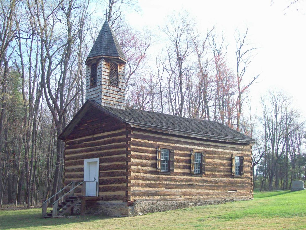 St. Severin's Old Log Church 
