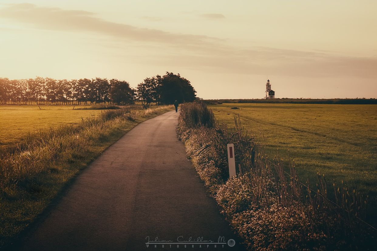 View of Horse Of Marken Lighthouse
