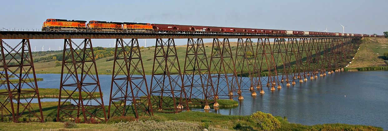  Lake Ashtabula Train Bridge 