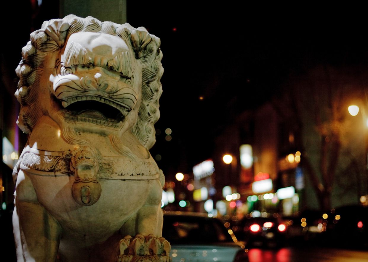 Entrance Gates to China Town
