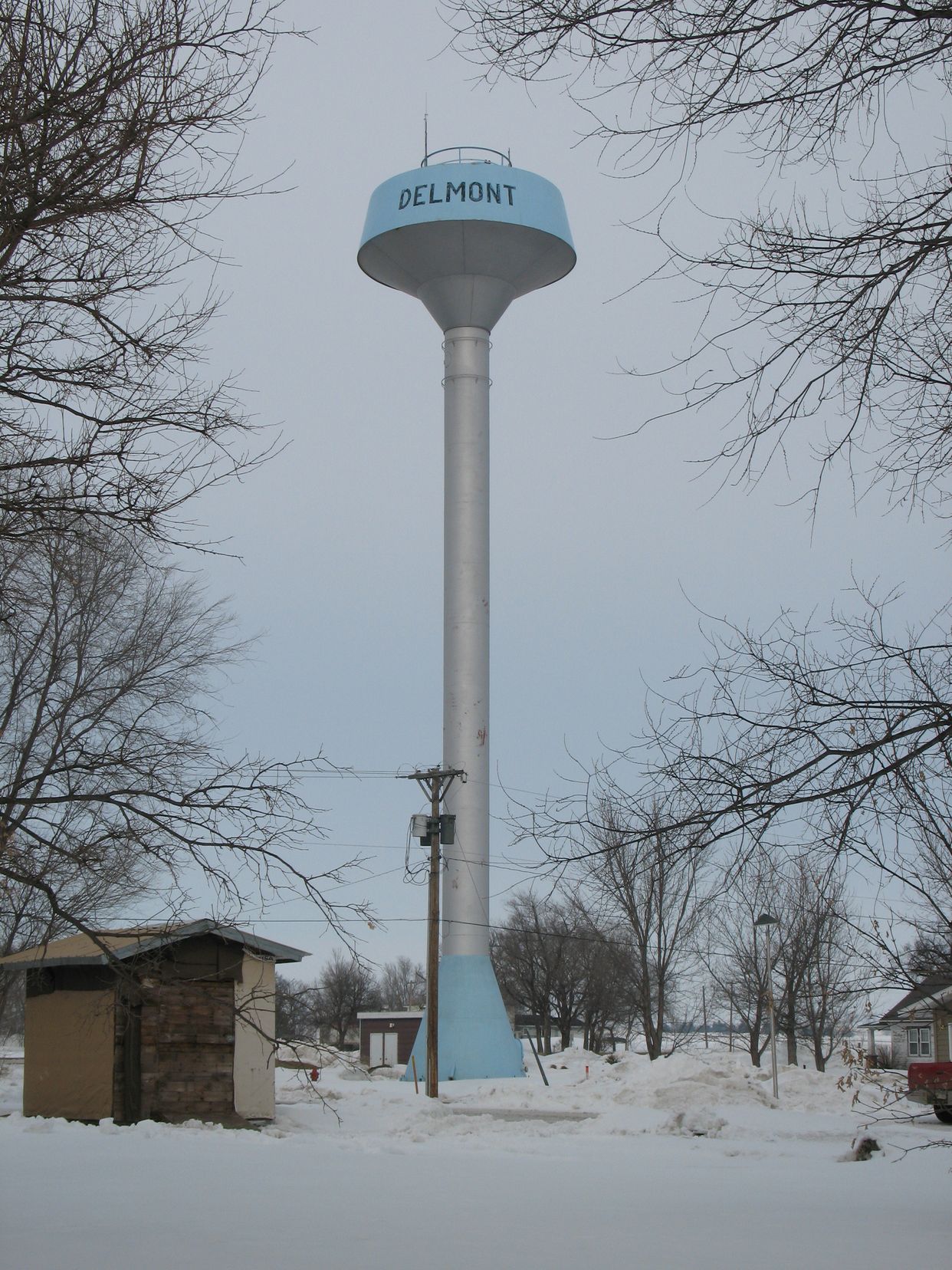 Delmont water tower