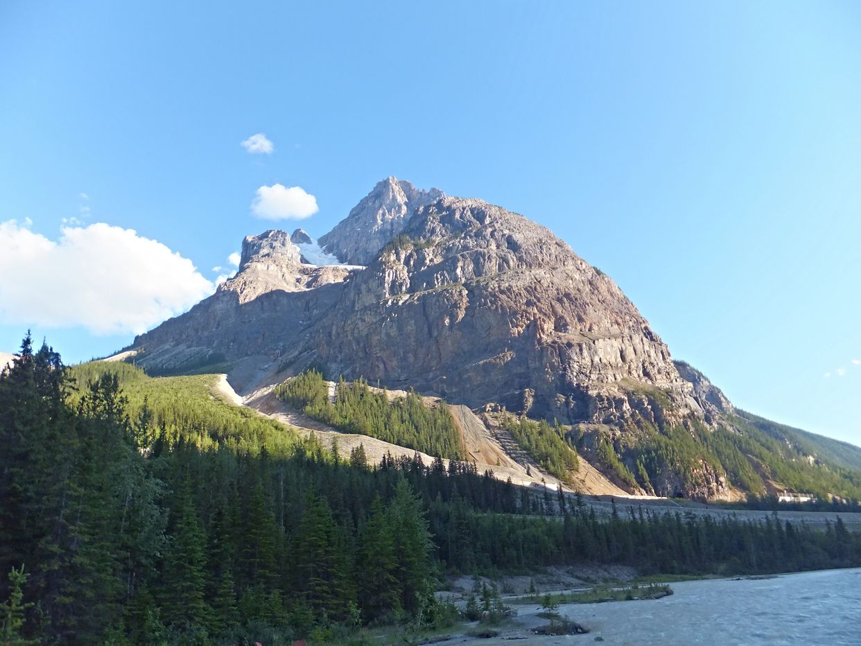 View of Cathedral Mountain