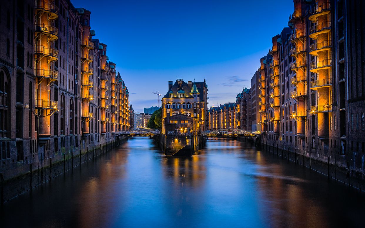 Speicherstadt Canal View
