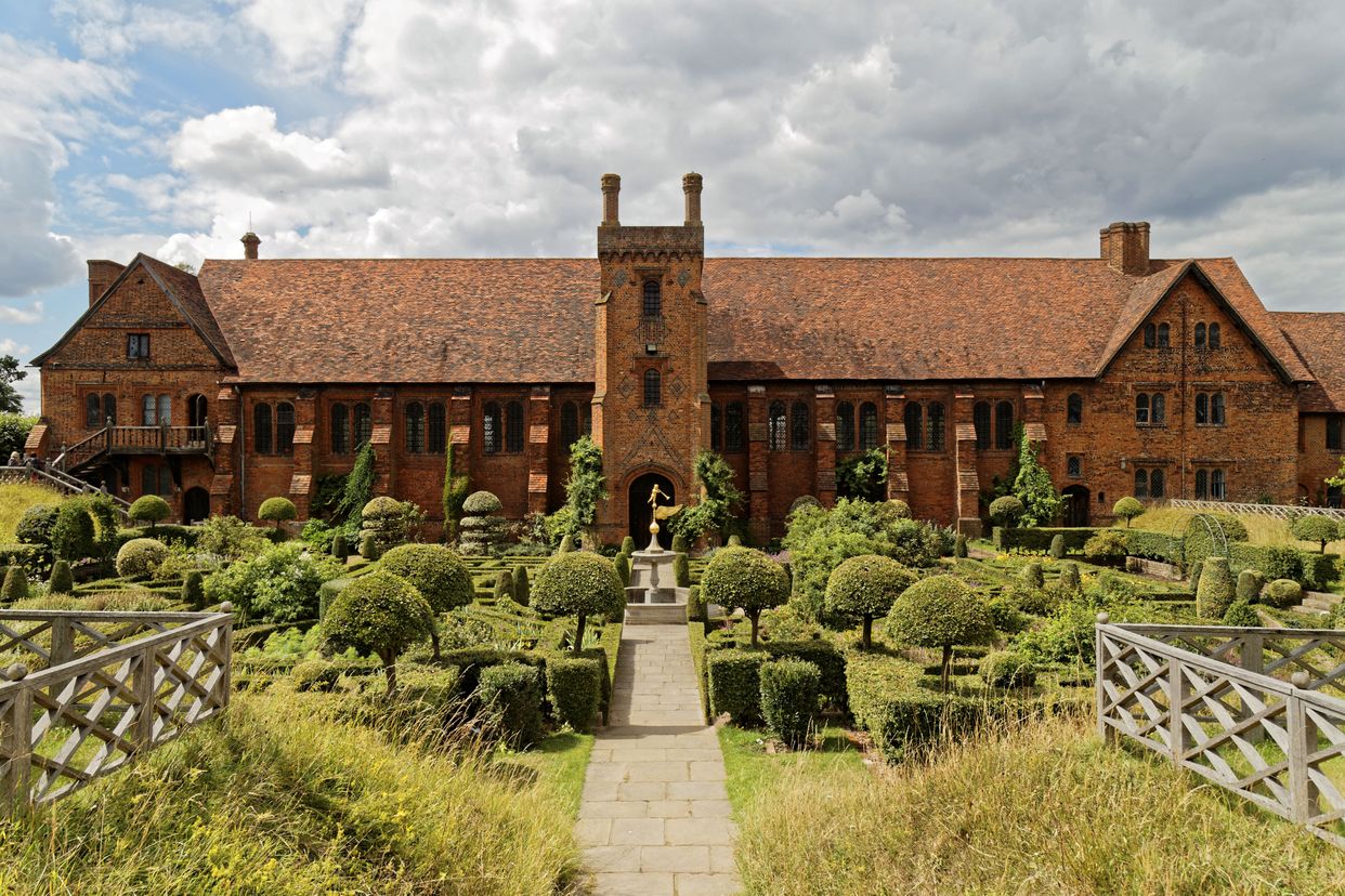 Hatfield House Knot Garden and Old Palace