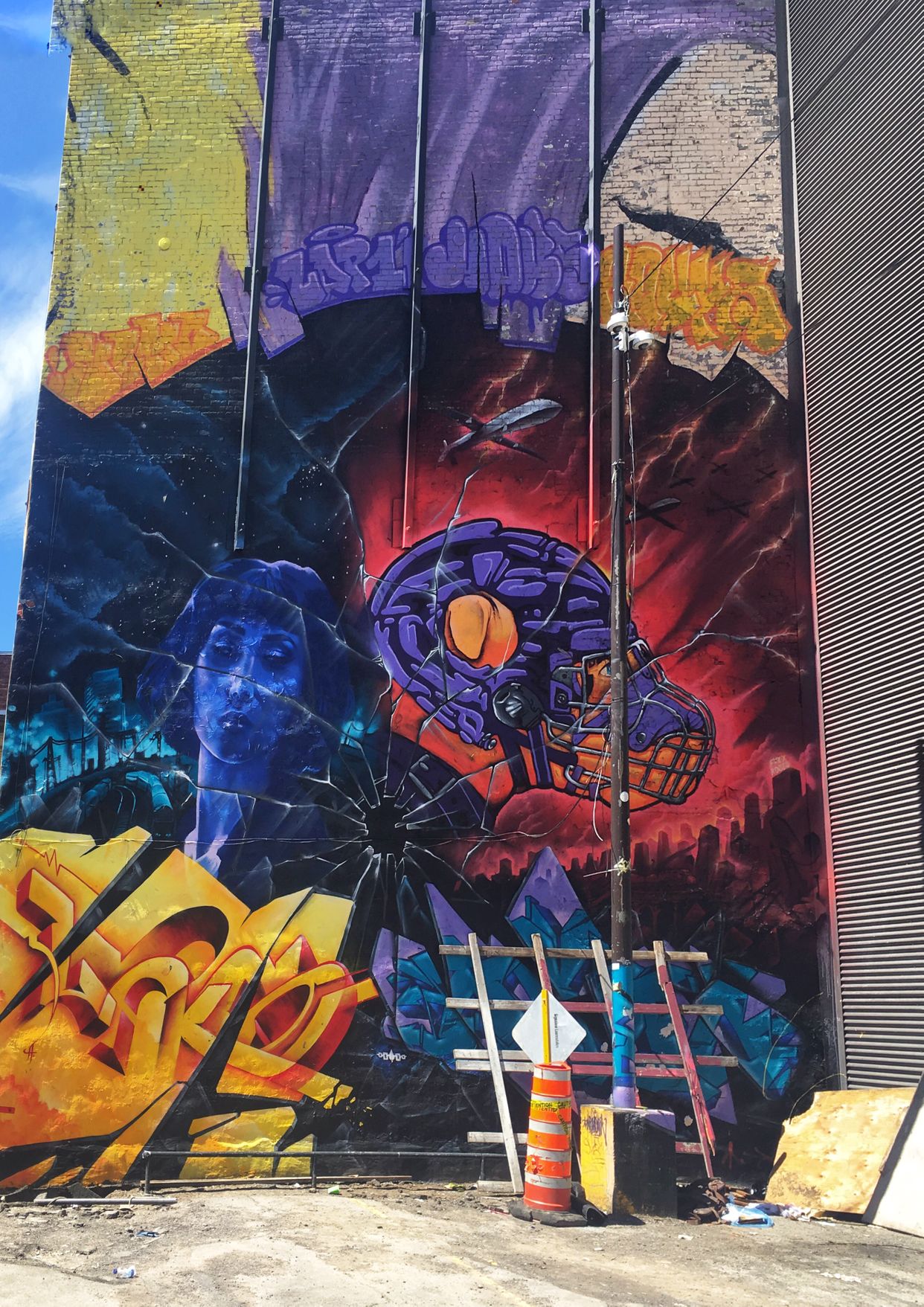 Epic Graffiti Mural