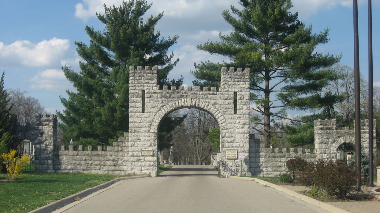  Lebanon Cemetery Entrance Arch