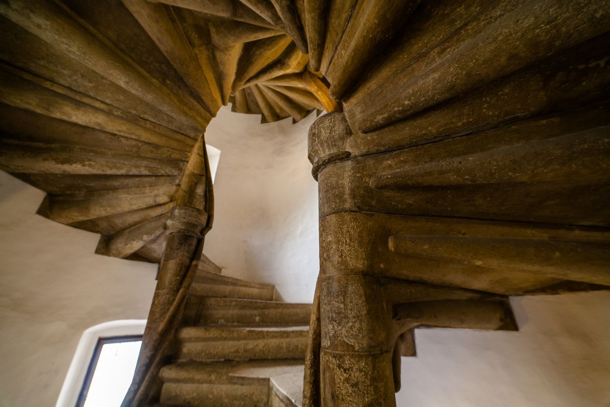Doppelwendeltreppe