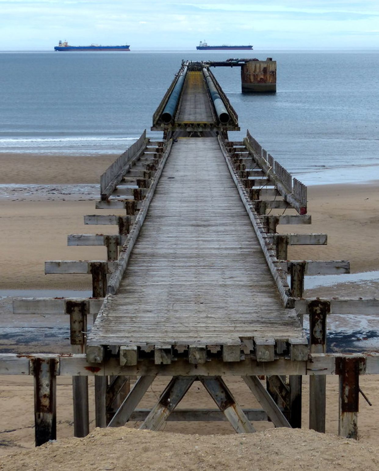 Abandoned Steetley Pier