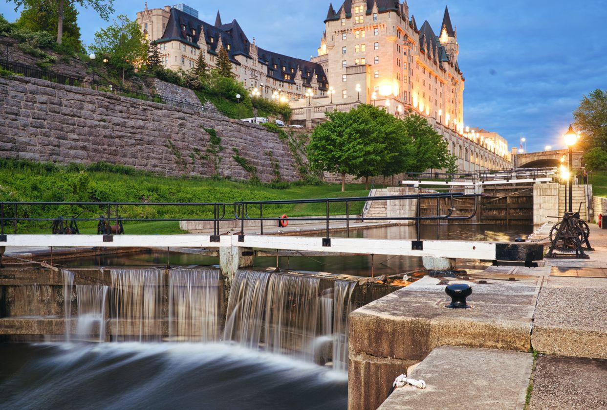 Rideau Canal, Locks 1 - 8