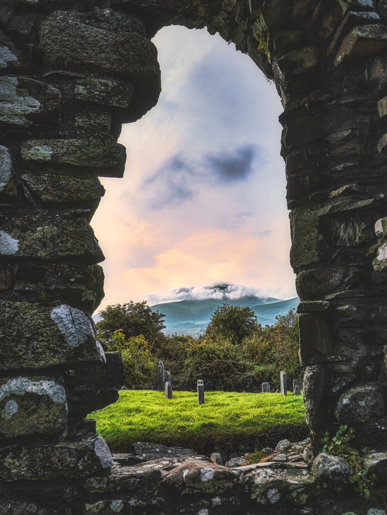 Maghera Round Tower and Church