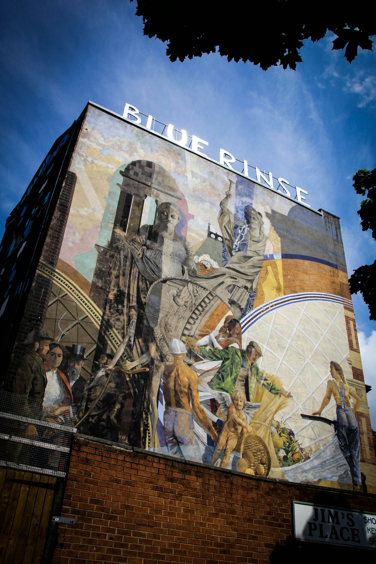 Blue Rinse Mural